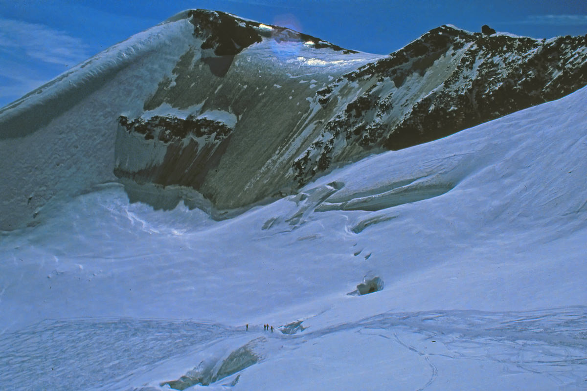 Abfahrt zur Cabane Chanrion, Haute Route